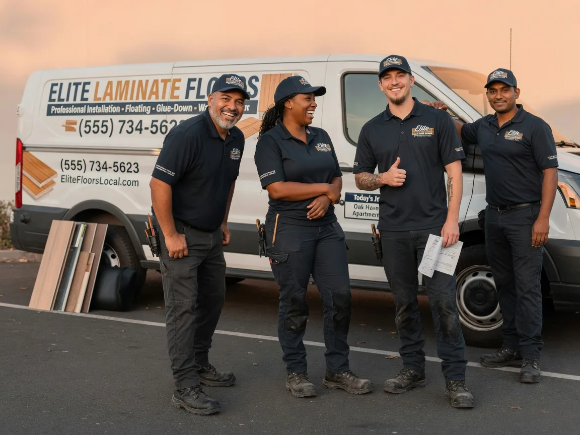Laminate flooring installation company in Linton, ND